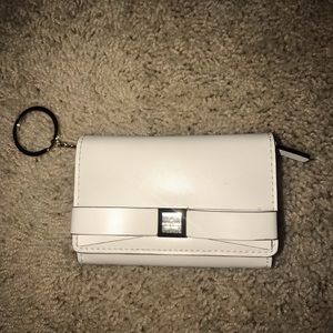 Authentic Kate Spade bow tie wallet with key ring
